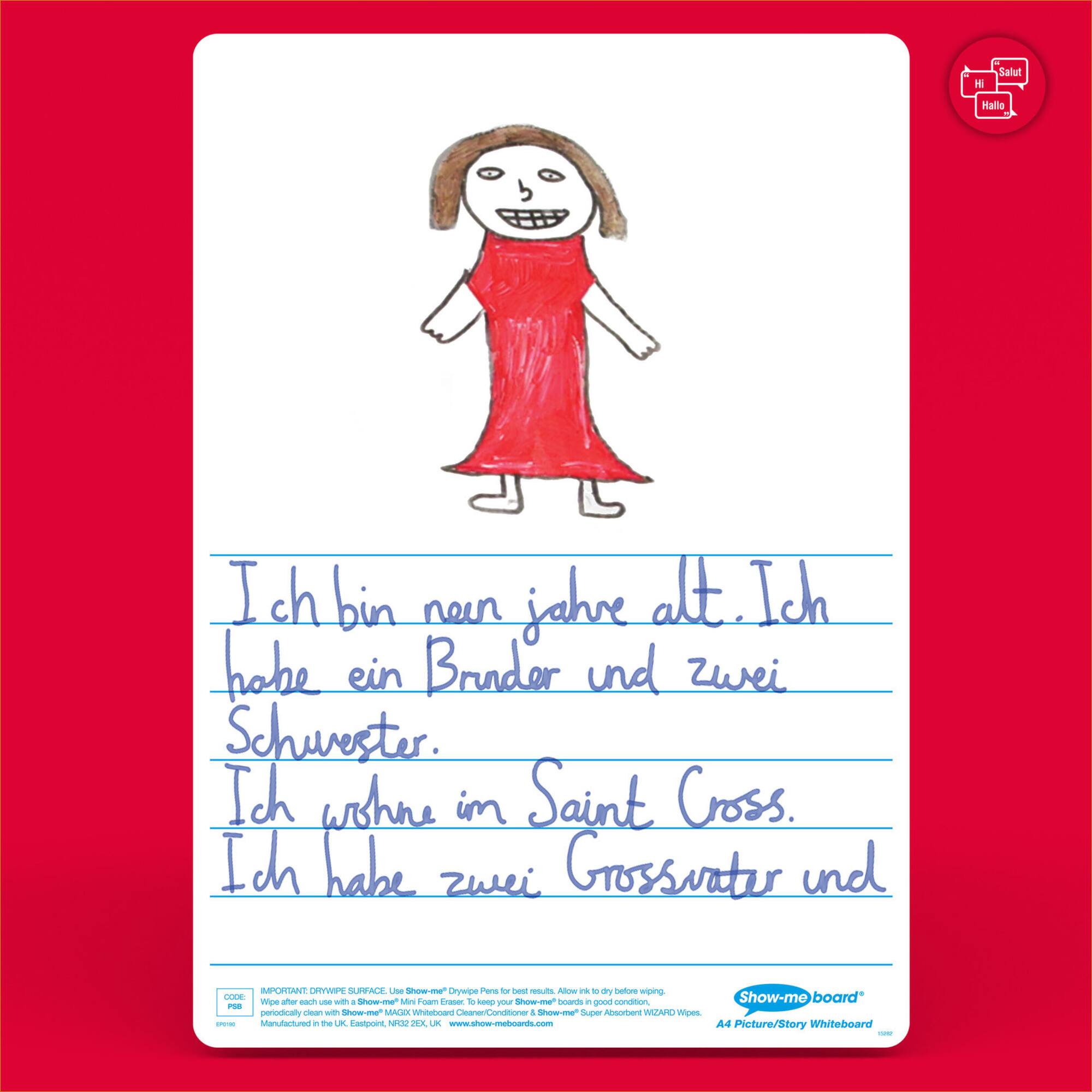 Show-me® A4 Picture Story Lapboards Bulk ox Set